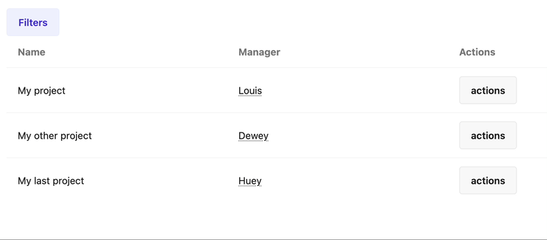 filter form hovercard example